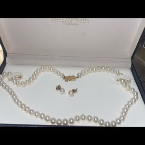 Sea magic cultured pearls by Mikimoto